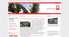 Desktop Screenshot of caritas-altenheim-altenfurt.de